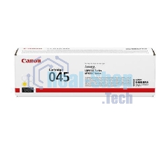 Картридж лазерный Canon 045Y желтый, 1300 стр., для i-SENSYS MF631/633/635, LBP611