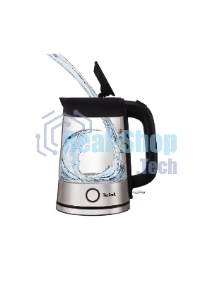 Электрочайник Tefal KI750D30 серебристый, 1.7 л, 2400 Вт, скрытый нагревательный элемент