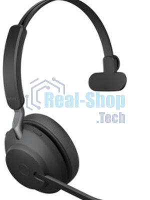 Гарнитура Jabra Evolve2 65 чёрный, беспроводная, Bluetooth, до 37 ч