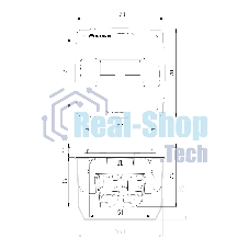 Розетка двойная Werkel Ethernet RJ-45 (слоновая кость) W1181103
