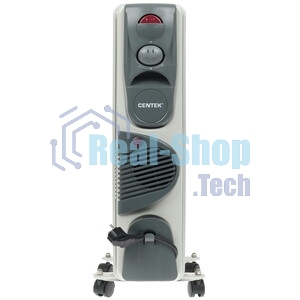 Обогреватель масляный Centek CT-6203-9 (9 секций) белый, 2400 Вт, 20 м2, 3 режима, термостат