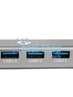 USB-концентратор VCOM DH311A USB Type-C, RJ-45/USB 3.0, USB