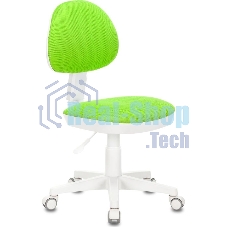 Кресло детское Бюрократ KD-3 салатовый TW-18 крестов. пластик белый Кресло детское Бюрократ KD-3 салатовый TW-18 крестов. пластик белый