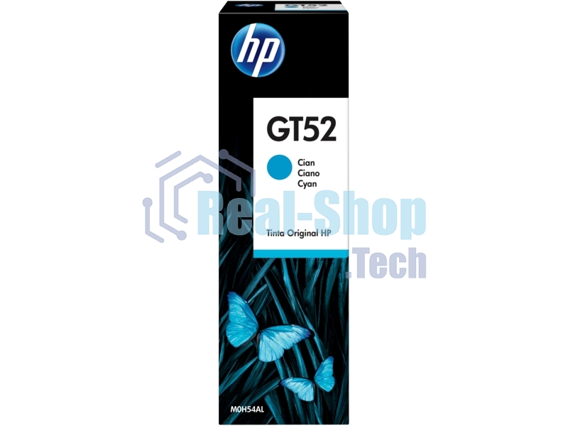 Картридж струйный HP GT52 M0H54AE голубой, 8000 стр. (70 мл), для HP DJ GT 5810/5820