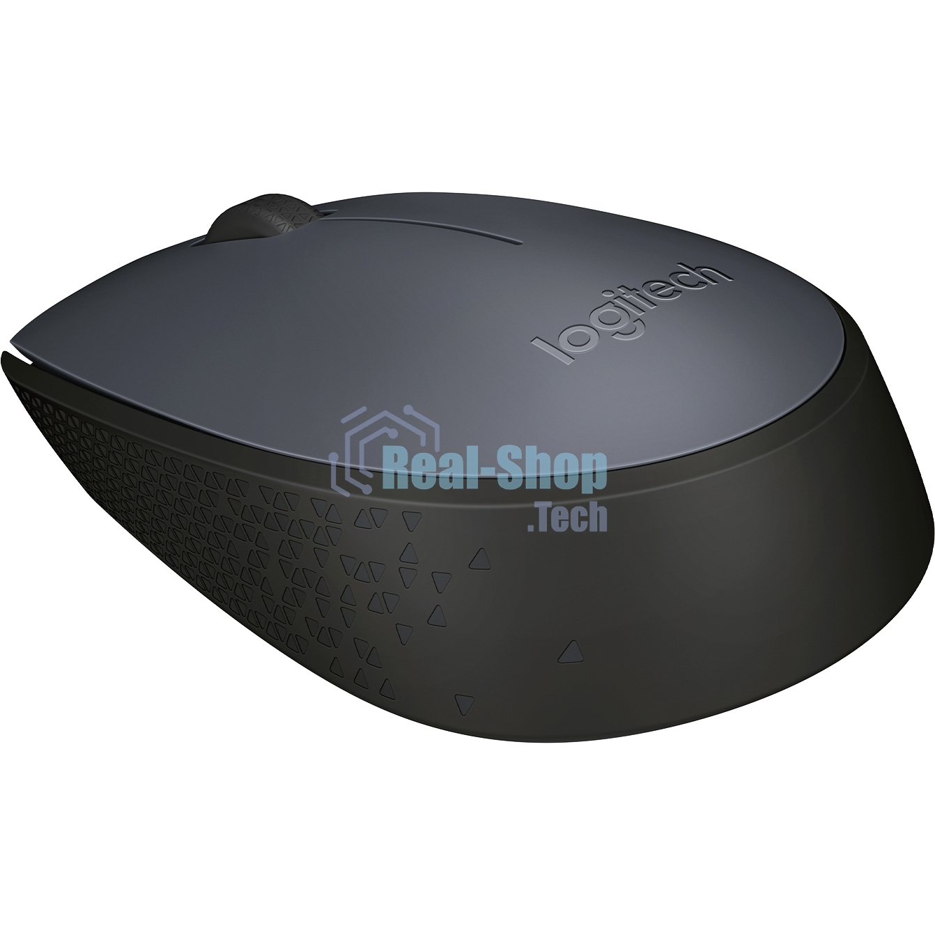 Мышь беспроводная Logitech M170 черный/темно-серый, 1000 dpi, радиоканал, USB, кнопки - 3
