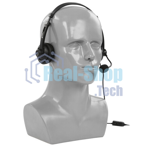Гарнитура Genius HS-230U чёрный, проводная, USB Type-C