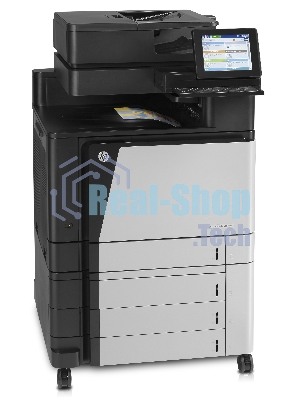 МФУ лазерное HP Color LaserJet Enterprise Flow M880z (A2W75A#B19), A3, цветной, печ. до 46 стр/мин., скан. до 70 стр/мин. (ч/б) 68 стр/мин. (цвет), 1200 x 1200 dpi (печать) 600x600dpi (скан.), USB, RJ-45