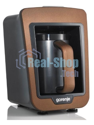 Кофеварка Gorenje ATCM730T медный/черный, исп. кофе - молотый, 0.27 л, 730 Вт.
