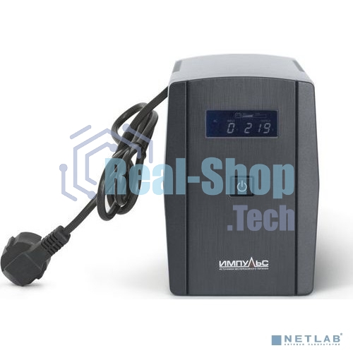 Источник бесперебойного питания Импульс JS10114 1000 ВА/600 Вт, Tower, Schuko, LCD, Serial, USB