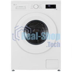 Стиральная машина LG F2Y1HS3W белый, загрузка фронтальная 7 кг, 1200 об/мин., класс: А