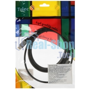 Кабель-адаптер USB3.1 Type-Cm --> HDMI A(m) 4K@60Hz, 1.8m, Telecom TCC008T-1.8M
