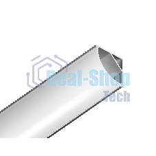Алюминиевый профиль Ambrella light GP2100AL серебро 2000*15.7*15.7