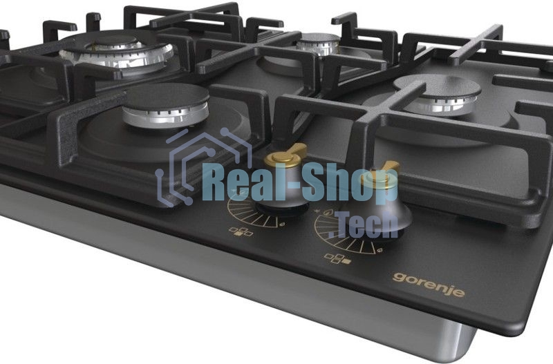 Газовая варочная панель Gorenje GW6D42CLB черный