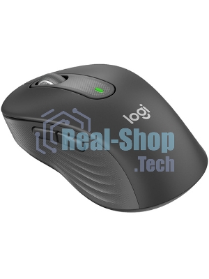 Мышь беспроводная Logitech Signature M650 графитовый, 4000 dpi, радиоканал, Bluetooth, USB, кнопки - 5