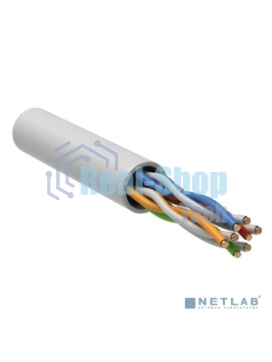 Кабель витая пара U/UTP кат.5e 4х2х24AWG solid LSZH GENERICA белый 305м (м) ITK