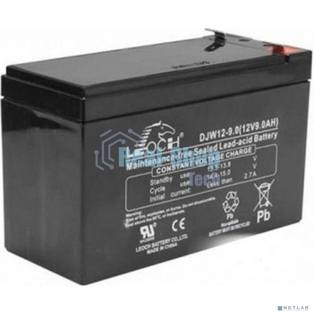 Батарея для ИБП Leoch/STAR DJW12-9.0 12В 9А·ч F2