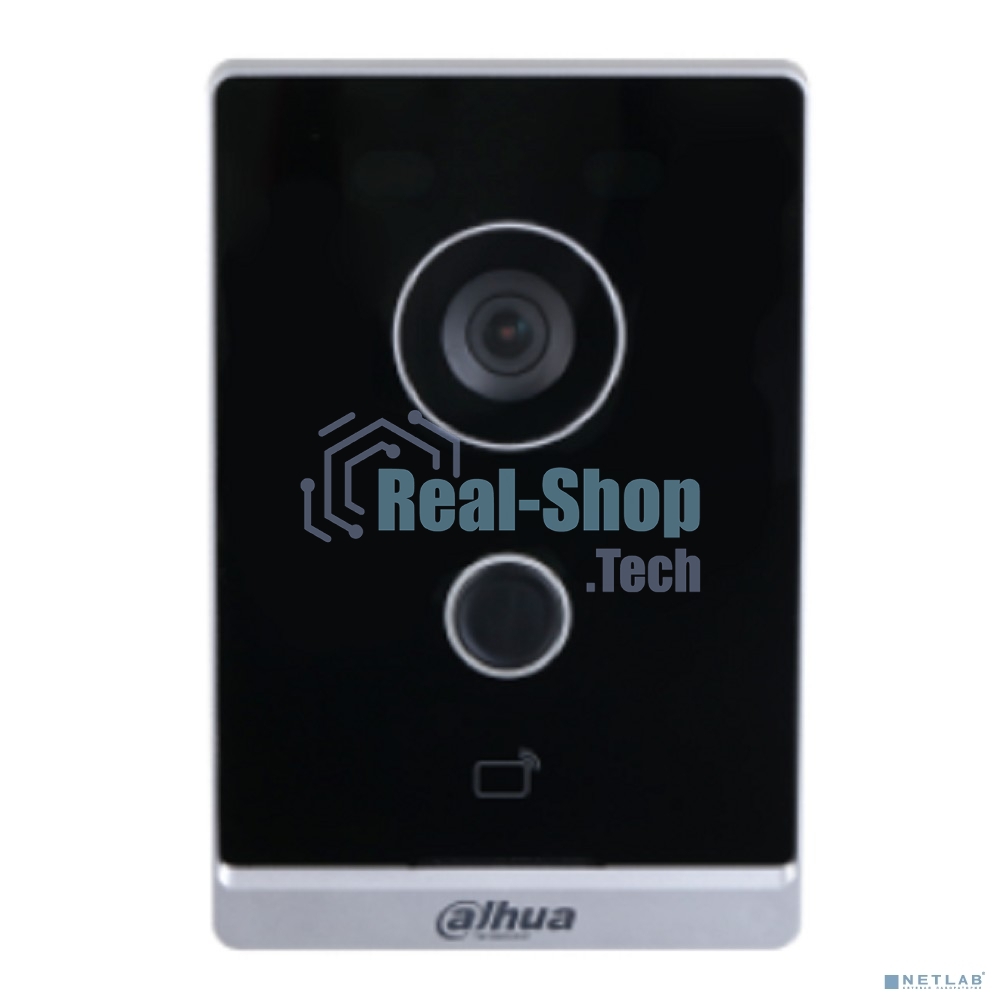 Вызывная панель DAHUA DHI-VTO2211G-P-S2 с разрешением камеры 2мп и CMOS сенсором, WDR, слот для SD карты до 256Гб, IP65, питание DC 12V/PoE