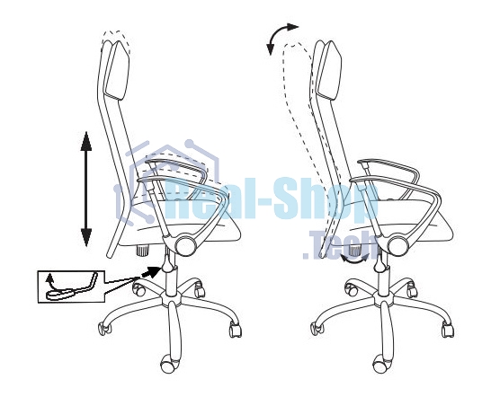 Кресло Бюрократ KB-6N/SL/B/TW-11 TW-01 TW-11 черный, сетка