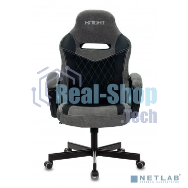 Кресло Бюрократ VIKING 6 KNIGHT B FABRIC черный, ткань, 120 кг, механизм качания