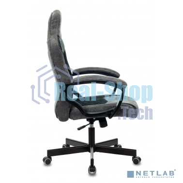 Кресло Бюрократ VIKING 6 KNIGHT B FABRIC черный, ткань, 120 кг, механизм качания