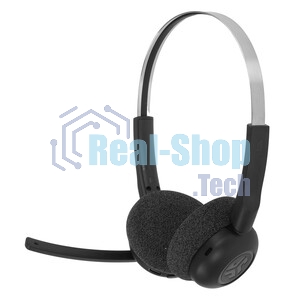 Гарнитура JLab GO Work Pop Wireless Headphones чёрный, беспроводная, Bluetooth, до 50 ч