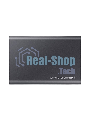 Внешний SSD Samsung T7, 2TB, USB 3.2 Gen 2 Type-C, R/W 1050/1000, титан