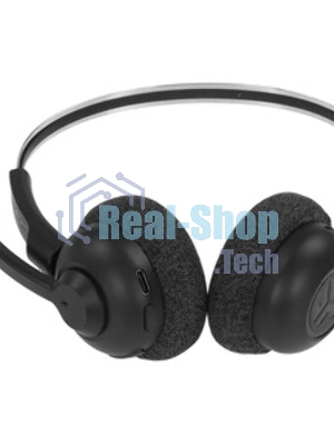 Гарнитура JLab GO Work Pop Wireless Headphones чёрный, беспроводная, Bluetooth, до 50 ч