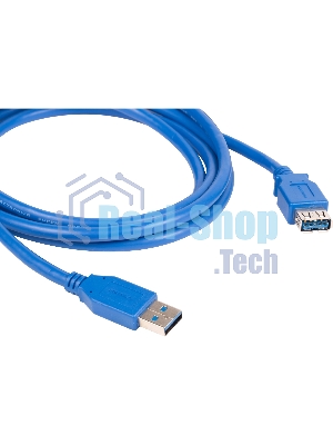 Кабель USB-A 3.0 вилка-розетка, 1,8 м