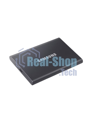Внешний SSD Samsung T7, 2TB, USB 3.2 Gen 2 Type-C, R/W 1050/1000, титан