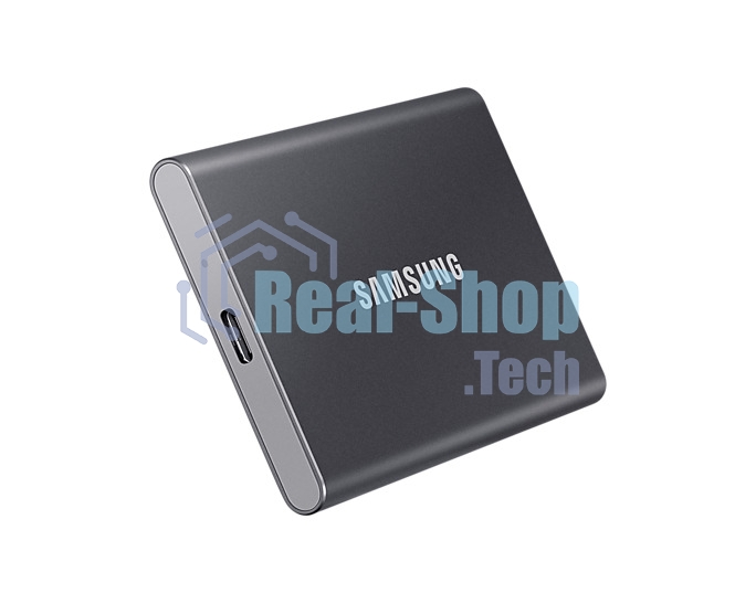 Внешний SSD Samsung T7, 2TB, USB 3.2 Gen 2 Type-C, R/W 1050/1000, титан