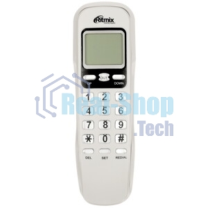 Телефон проводной Ritmix RT-010 белый