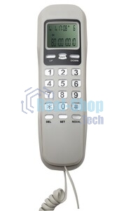 Телефон проводной Ritmix RT-010 белый