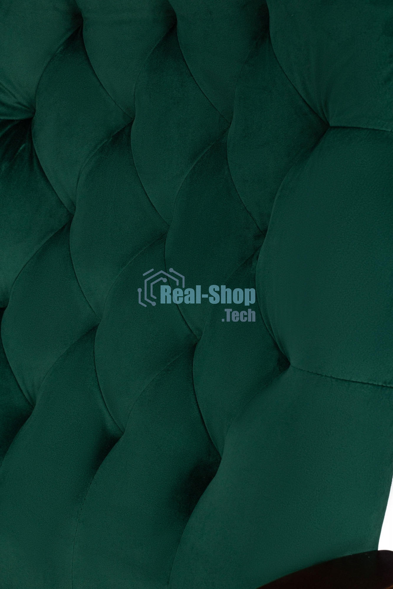 Кресло Бюрократ T-9928WALNUT Fabric Italia Green зеленый, ткань