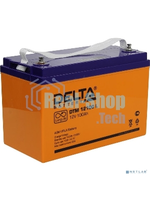 Батарея для ИБП Delta DTM 12100 L 12В 100А·ч