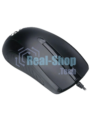 Мышь проводная Acer OMW136 черный, 1200 dpi, USB, кнопки - 3