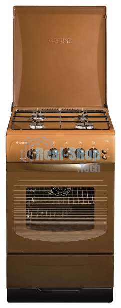 Плита газовая Gefest ПГ 3200-06 К19 коричневый, конфорок 4 шт, духовка 42 л, 50 см x 85 см x 57 см