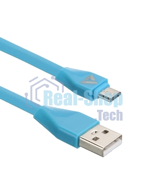 Кабель USB ACD-Life MicroUSB - USB-A TPE, 1м, синий