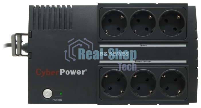Источник бесперебойного питания CyberPower BS450E/450 ВА/270 Вт/8 х CEE 7 (евророзетка)