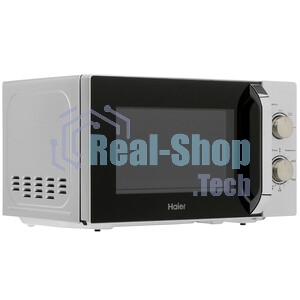 Микроволновая печь Haier HMB-MM208SA серебристый/черный, 20 л, 800 Вт, переключатели - поворотный механизм