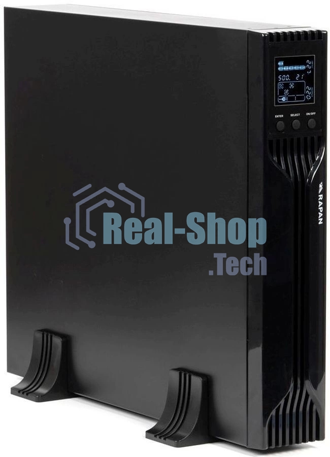 Источник бесперебойного питания Бастион RAPAN-UPS 3000-RACK-IN-4X9 Line-interactive, 3000ВА/2100Вт, USB, 2х EURO, АКБ 4x 9Ah, подкл АКБ блоков (8938)