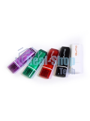 Флешка USB 2.0 QUMO 16Gb Optiva 01 зеленый QM16GUD-OP1-green