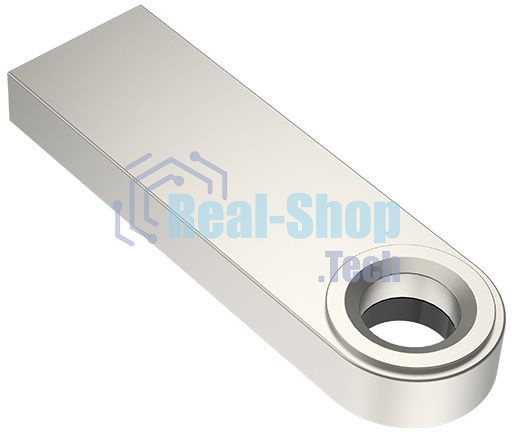 Флешка USB Netac U278 (NT03U278N-008G-20PN), 8Gb, USB 2.0, R/W 50/10, серебристый/черный