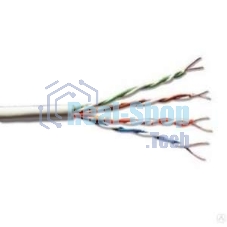 Кабель витая пара Rexant F/UTP кат.6 4х2х23AWG solid CU PVC син. (м) Кабель витая пара Rexant F/UTP кат.6 4х2х23AWG solid CU PVC син. (м)