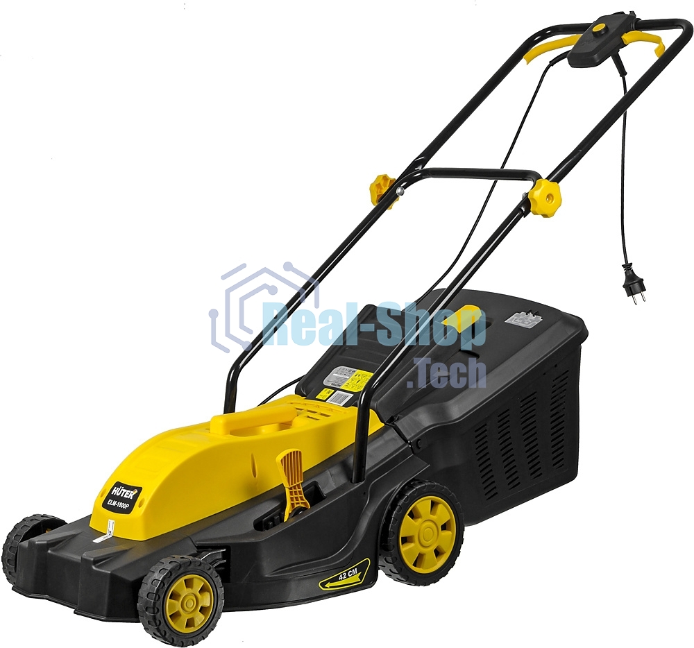 Газонокосилка электрическая Huter ELM-1800P, от сети, 1800 Вт