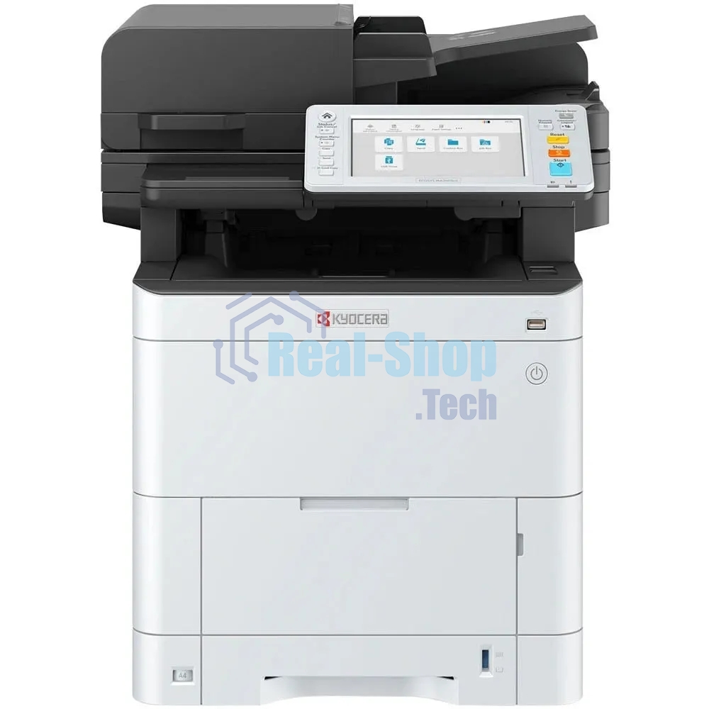 МФУ лазерное Kyocera ECOSYS MA4000cifx (replaces M6635cidn) (1102Z53NL0), A4, цветной, печ. 40 стр/мин., скан. до 60 стр/мин (ч/б) 50 стр/мин (цвет.), 1200 x 1200 dpi (печать) 600 x 600 dpi (скан.), Ethernet, USB