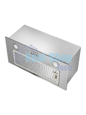 Встраиваемая вытяжка Kuppersberg INPUSH 60 X, High-Tech, 60 см, механическое управление, обратный клапан, 3 скорости, 780 м3/ч, периметральное всасывание, угольный фильтр KF-SC 2 (опция), уровень шума 62 дБ, нержавеющая сталь
