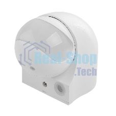 Детектор движения ДД 010 1100Вт угол. обз. 180град. IP44 бел. IEK LDD10-010-1100-001