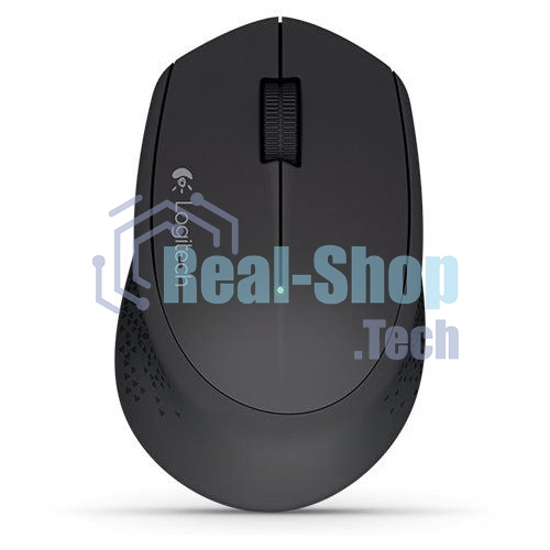 Мышь беспроводная Logitech M280 черный, 1000 dpi, радиоканал, USB, кнопки - 3