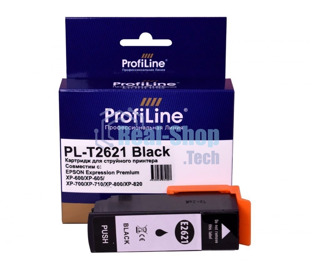 Картридж струйный ProfiLine PL-T1631 для принтеров Epson WorkForce 2010/2510/2520/2530/2540/2630/2650/2660 с чернилами Black