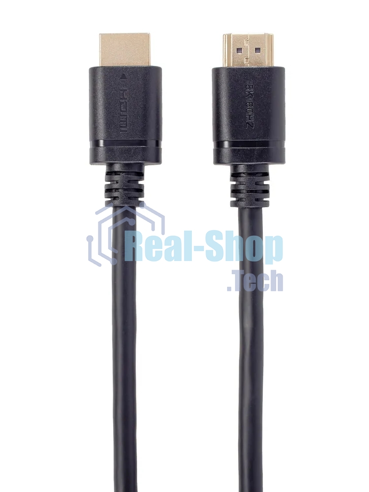 Кабель HDMI 19M/M,ver. 2.1 8KX60Hz (Econom) 2m Telecom TCG245C-2M